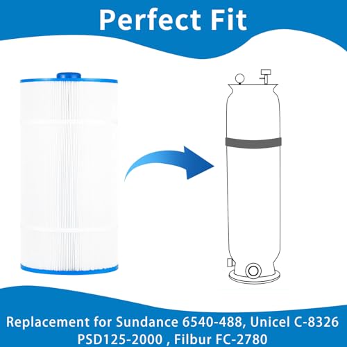C 8326 Hot Tub Spa Filter Cartridge (4 Count)