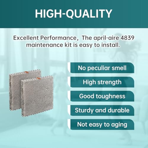 10 Replacement Humidifier Water Panel Evaporator Compatible with Aprilaire H510EZ1A 4793 Humidifier Filter or 500 500A 500M 558 110 220 9 1