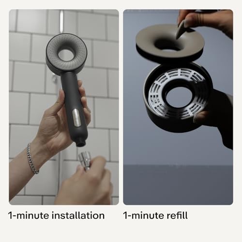 Hard Water Shower Head Filter in Chrome