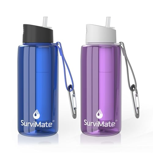 Purified Water Bottle for Camping