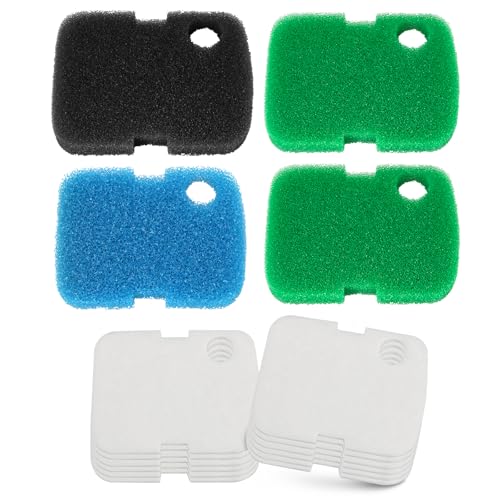 16 PCS Replacement Canister Filter Media Pad Compatible with Penn Plax Cascade 700 (16 Count)