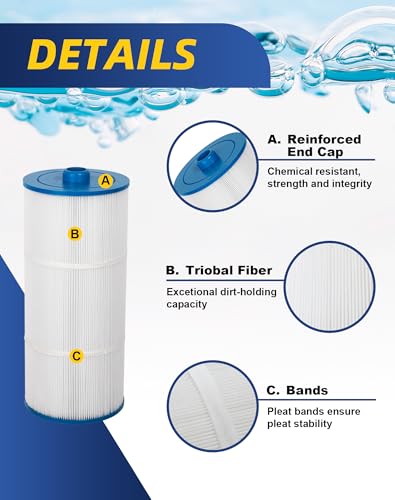 Spa Filter Replacement for Sundance Microclean Ultra Outer Filter 6473