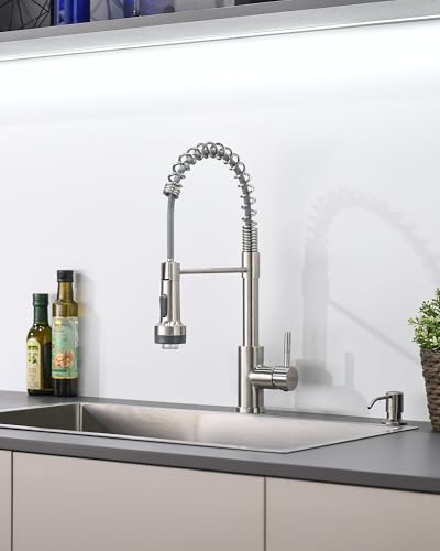Kitchen Faucet with Soap Dispenser