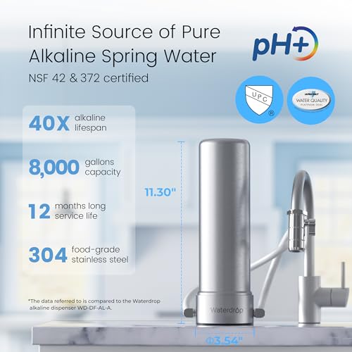 CTF 04 Alkaline Water Filter for Sink Faucet