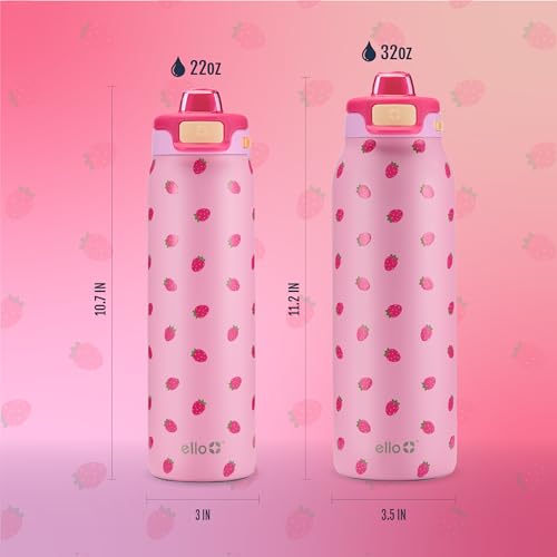 Pop & Fill 32oz Stainless Steel Water Bottle with QuickFill Technology