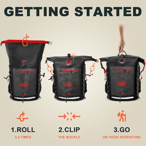 Waterproof Backpack Dry Bag 25L