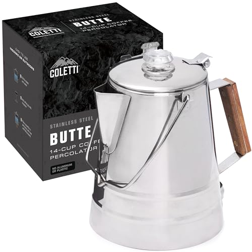 Butte Coffee Percolator Camping