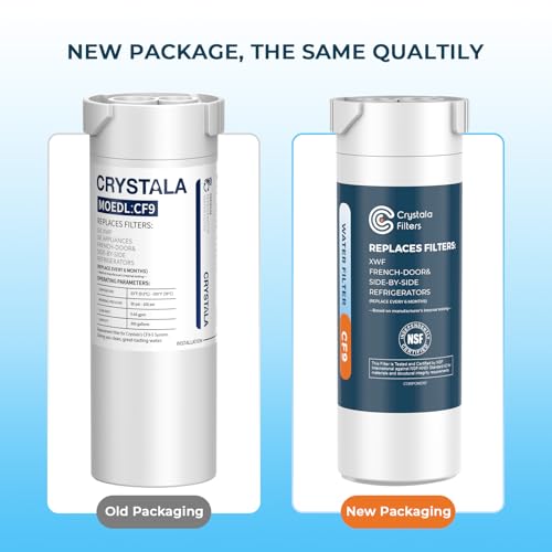 XWF Refrigerator Water Filter Compatible with GE 2 Pack (2 Count)
