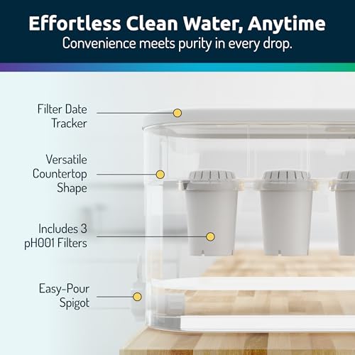 Alkaline Water Filter Dispenser (3 Count)