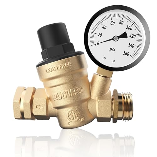 RV Water Pressure Regulator Valve