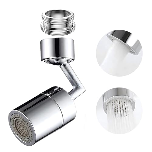 Rotatable 720° Faucet Sprayer Head