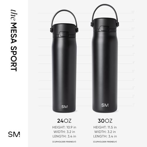 Insulated Sport Water Bottle with Chug Lid