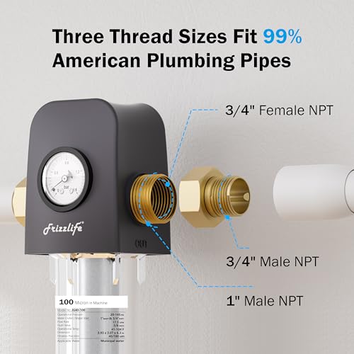 Spin Down Sediment Water Filter
