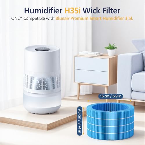 Humidifier H35i Wick Filter Replacement for Blueair Smart Humidifier 3.5L