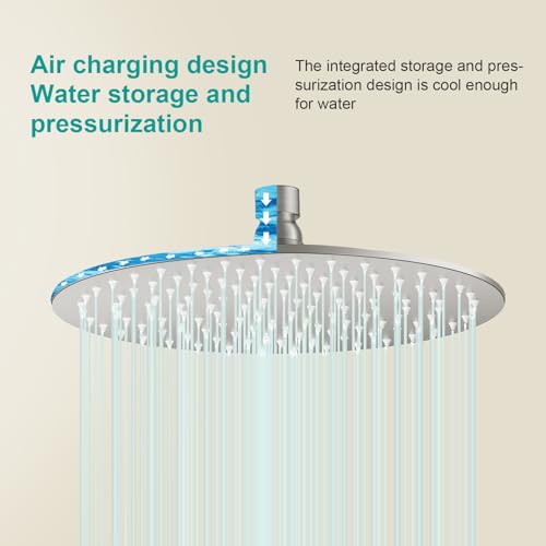 All Metal Rain Shower Head