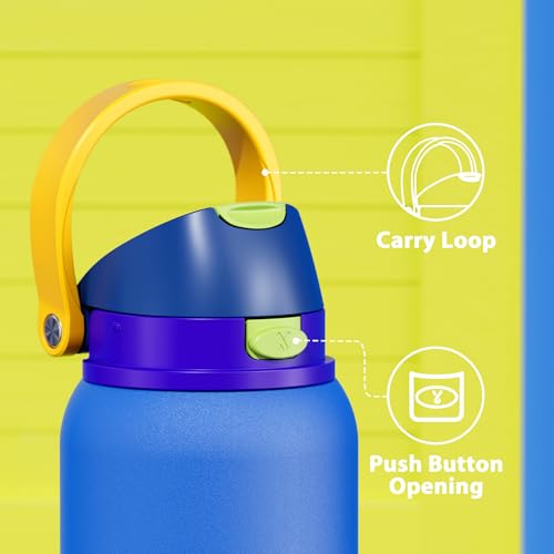 40 oz Insulated Water Bottle for Men