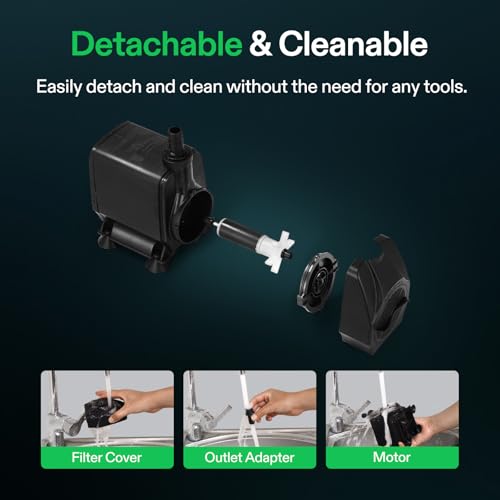 1050GPH Submersible Fountain Water Pump for Aquarium
