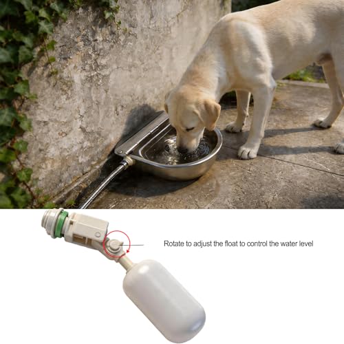 Automatic Water Bowl 304 Stainless Steel Pet Water Dispenser Dog