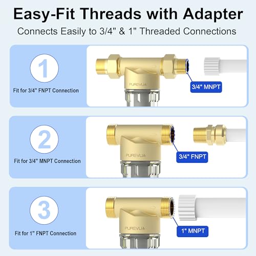PSF1 Spin Down Sediment Filter with 1" MNPT & 3