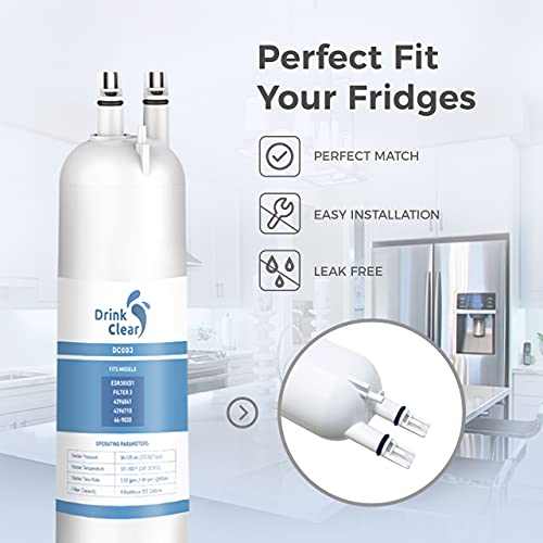 EDR3RXD1 Water Filter Replacement (3 Count)