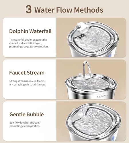Cat Water Fountain Stainless Steel