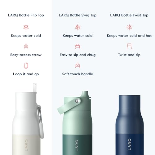 Flip Top Insulated Stainless Steel Reusable Water Bottle with Straw