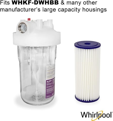 10" x 4.5" Whole House Water Filter WHKF (4 Count)