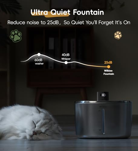 Cat Water Fountain Stainless Steel