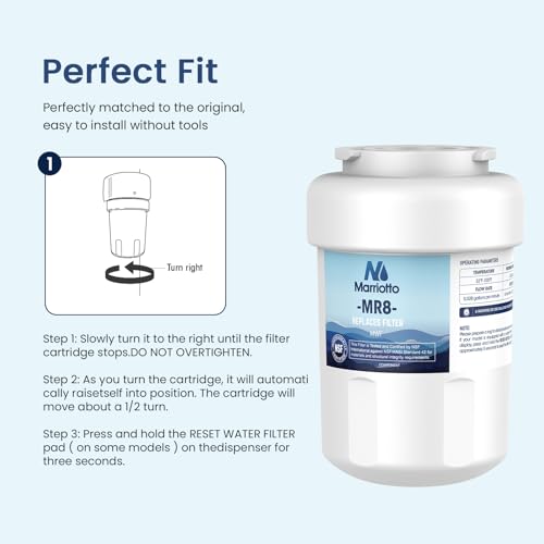MWF Refrigerator Water Filter NSF 42 Certified (3 Count)