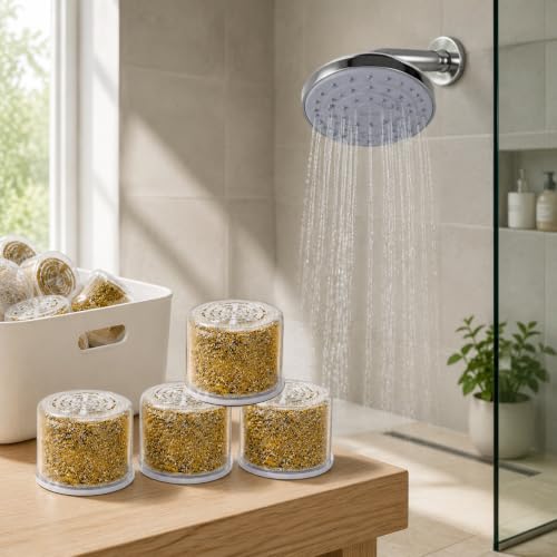 Water Replacement Filter for Filtered Shower Head (2 Count)