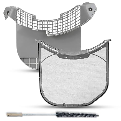 Dryer Lint Filter Screen For LG DLE3180W DLE3050W DLE2701V & Housing Cover