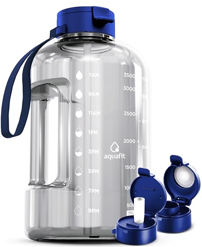 1 Gallon Water Bottle with Time Marker