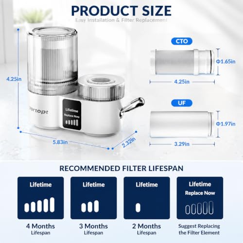 T9 UF Faucet Water Filter for Kitchen Sink