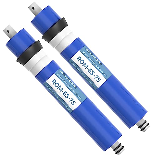 75 GPD RO Membrane 11.75"x1.75" Reverse Osmosis Filter Replacement Element (2 Count)