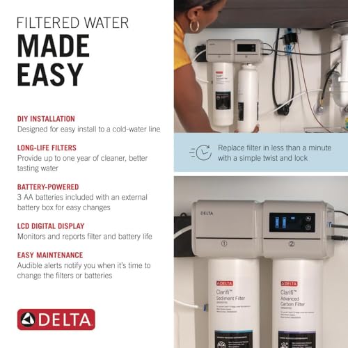 Clarifi Advanced 2 Stage Under Sink Water Filter System