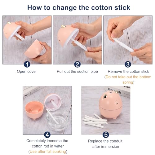 12pcs Humidifier Cotton Stick