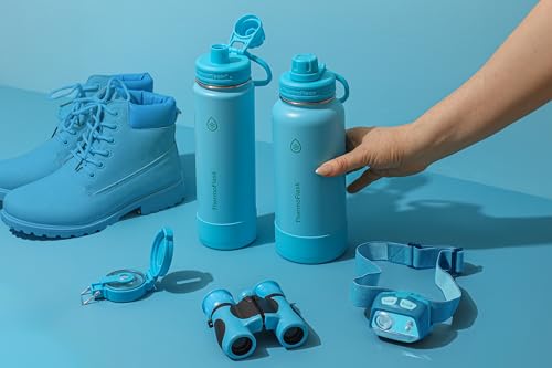 Insulated Water Bottle with Spout Lid