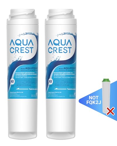 FQSVF Water Filter Replacement for GE FQSVN (2 Count)