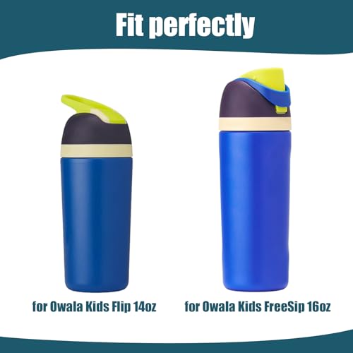 2PCS Protective Boot Compatible with Owala Kids Water Bottle 16 oz &14 oz
