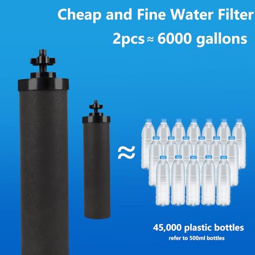 Water Filter Replacement for Berkey® BB9 (4 Count)