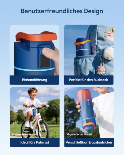 BOOST Kids Smart Water Bottle with Reminder & Tracker