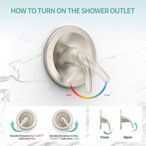 Dual 2 in 1 Shower System with Handheld (105.6 Ounce)
