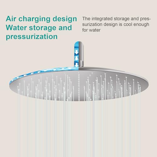 All Metal Rain Shower Head