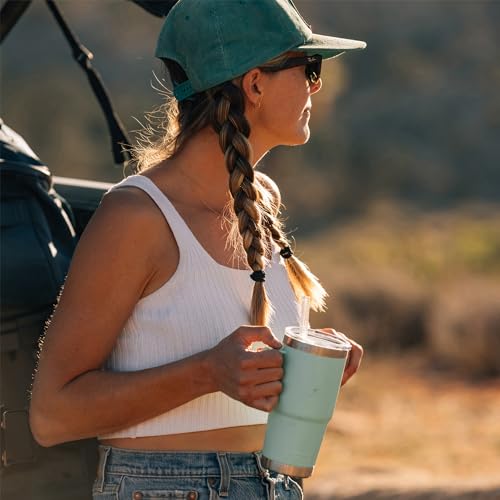 Rambler 25 oz Tumbler with Handle and Straw Lid