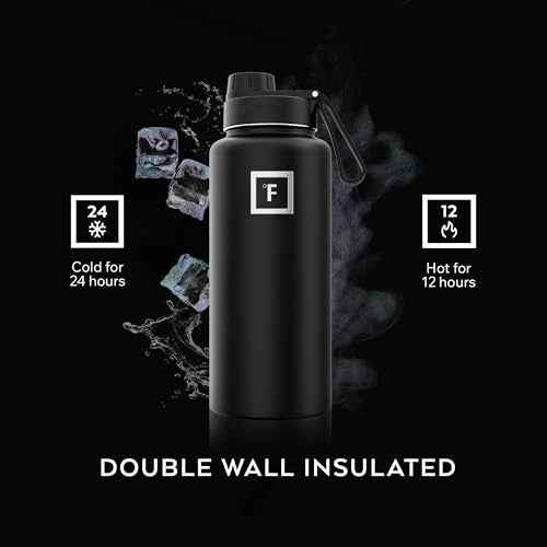 32 oz Wide Mouth Water Bottle with Spout