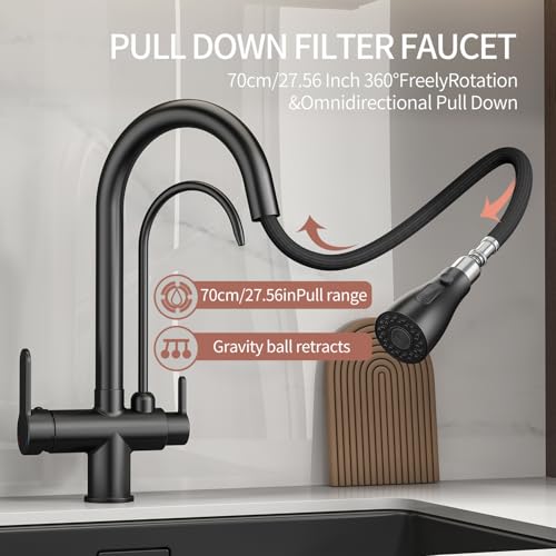 Kitchen Sink Faucet with Pull