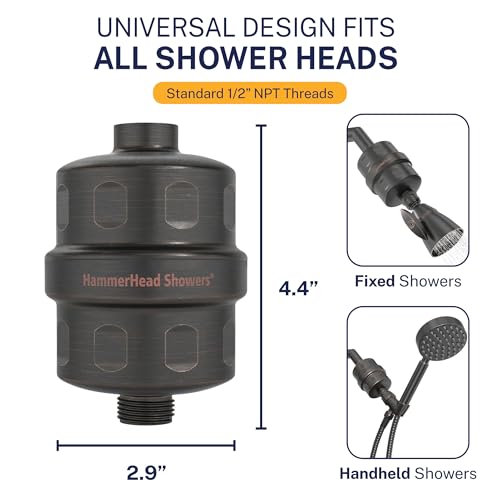 Solid Metal Shower Head Filter