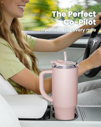 Insulated Mug 100% Leak Proof Insulated Water Bottle for Iced Coffee & Hot Drinks