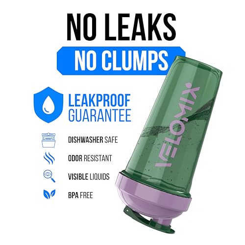 2 Pack 28oz Protein Shaker Bottle for Protein Mixes (2 Count)