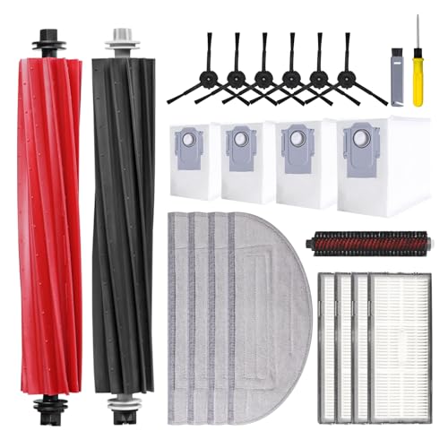 21 PCS Accessories Kit Compatible with Roborock S8 Pro Ultra Robot Vacuum Cleaner (21 Count)